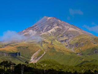 Mount Egmont or Taranaki Volcano, New Zealand