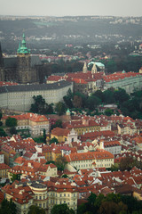 Fototapeta premium Prague through the eyes of birds