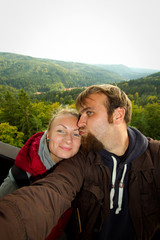 couple in Prague.