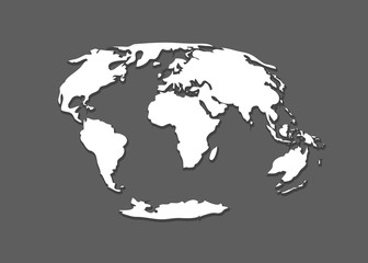world map and  globe Illustration