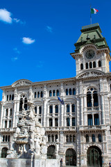 Fototapeta na wymiar The municipality of Trieste