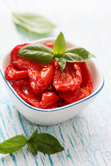sun-dried tomatoes in a bowl