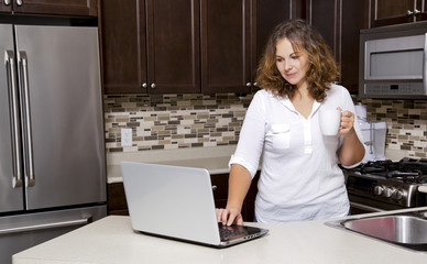 woman in the kitchen