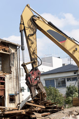 家屋の解体工事