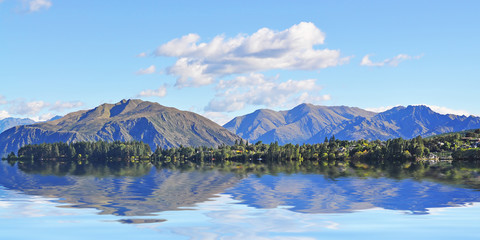 Panorama of mountain