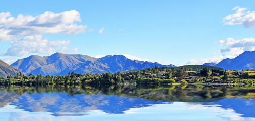 Obraz premium Panorama of mountain