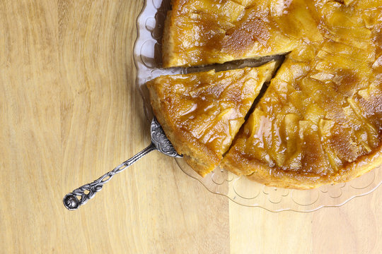 Caramelised Apple Tart Tartin Fancy Cake Pie