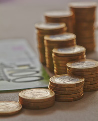 euro coins