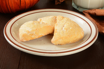 Pumpkin scones
