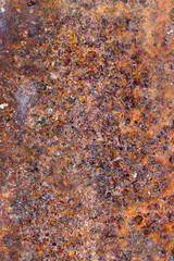 background of rusty metal
