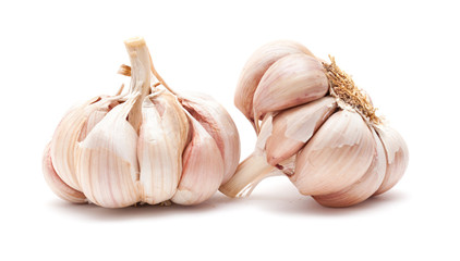garlic isolated