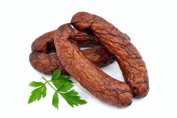 slightly dried sausage
