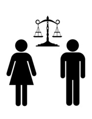 Couple devant la Justice