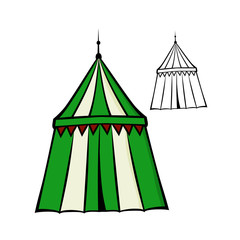 Medieval tent