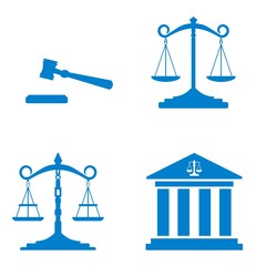 Justice en 4 icônes