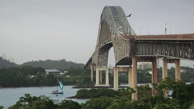 14of19 Panama City, bridge Las Americas, ocean, sea
