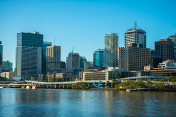 Fototapeta na wymiar Brisbane city