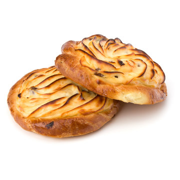 Delicious sweet cream buns