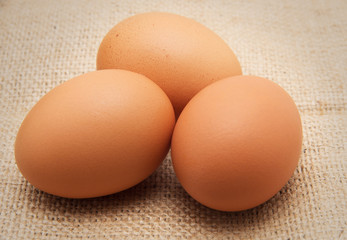 brown eggs