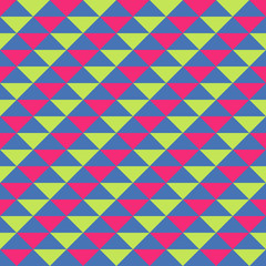Fototapeta premium Abstract geometric triangle seamless pattern