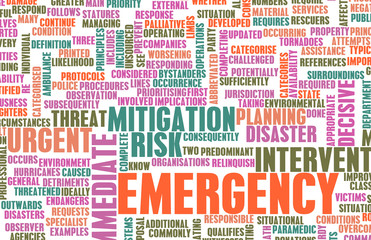 Fototapeta premium Emergency Concept