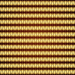 Gold Abstract Double Plumb Seamless Pattern