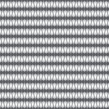 Silver Abstract Double Plumb Seamless Pattern