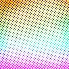 colorful halftone pattern