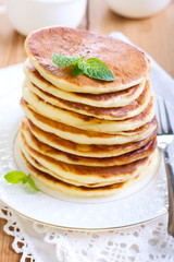 Pile of pancakes