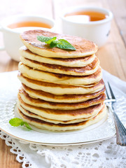 Pile of pancakes