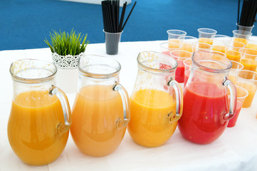 Fresh juice jugs