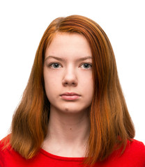 classic photography of adolescent girls on documents