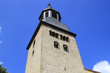Fototapeta na wymiar Die Altstädter Kirche in Hofgeismar