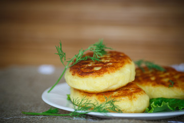 Potato cakes with meat