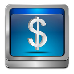Button mit Dollar Symbol
