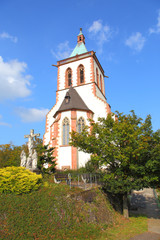 Fototapeta na wymiar Lahnstein, Allerheiligenbergkapelle (Oktober 2014)