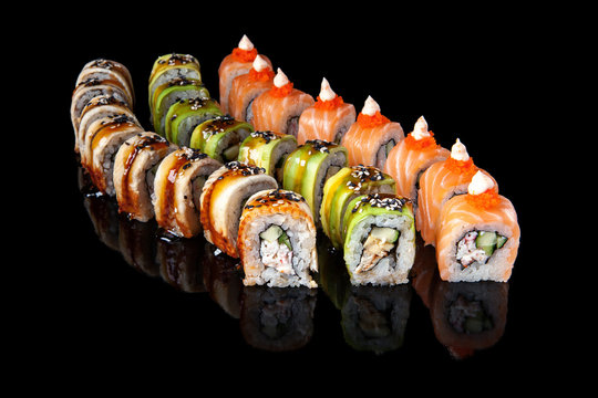 Fototapeta Sushi roll