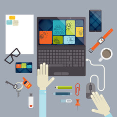 Flat Design Elements