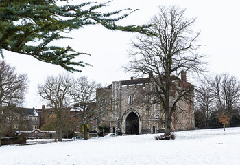 Gates of Cathedral and Abbey Church of Saint Albans