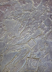 Structural plaster on wall