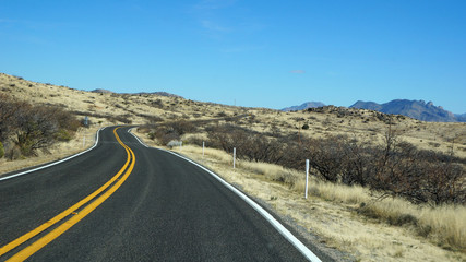 Road in Arizona state