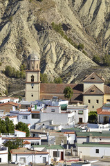 Fototapeta na wymiar Alcolea, Small village in the Alpujarra, Almeria