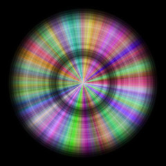 Obraz premium Color disc generated hires texture