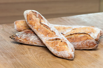 Bread-French baguettes