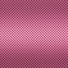Gradient Pink color Perforated metal sheet