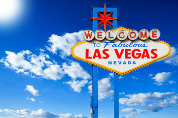 Welcome to Las Vegas Sign © somchaij