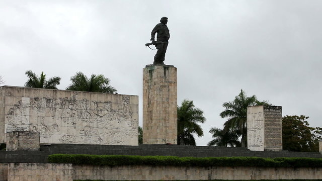 Cuba. Santa Clara. Monument Che Guevara