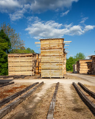 Lumber yard