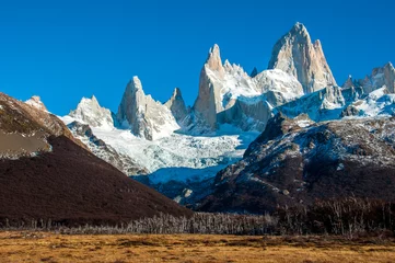 Acrylic prints Fitz Roy Landscapes of South Argentina, in the Fitz Roy trail