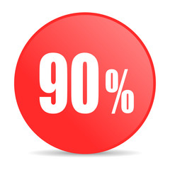 90 percent web icon
